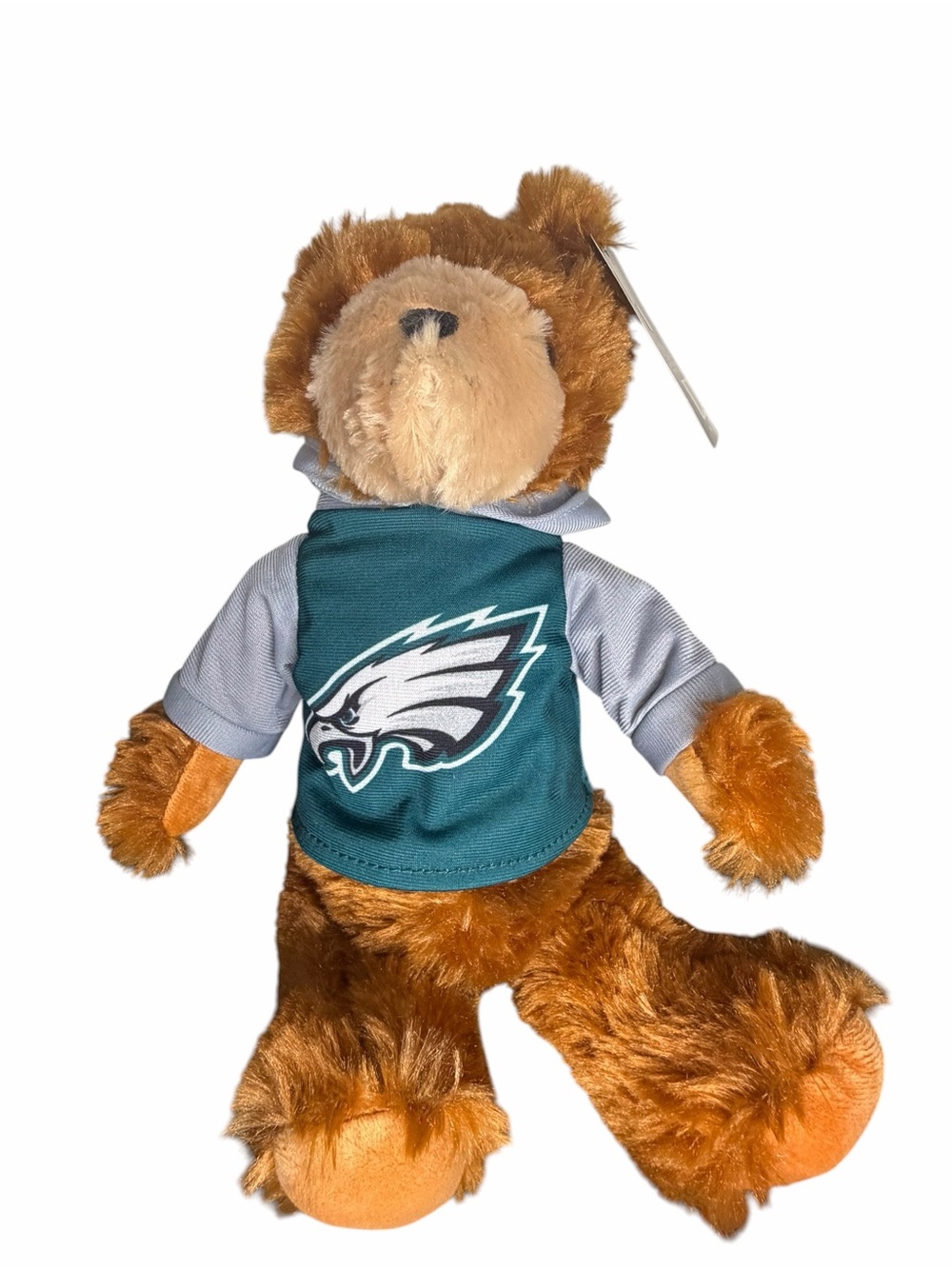 NFL Philadelphia Eagles Plush Teddy Bear Hoodie Stuffed Animal 14” NWT